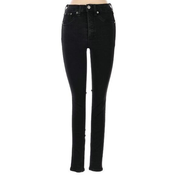 Rag & Bone Size 25 Black Skinny Jeans - Picture 2 of 4